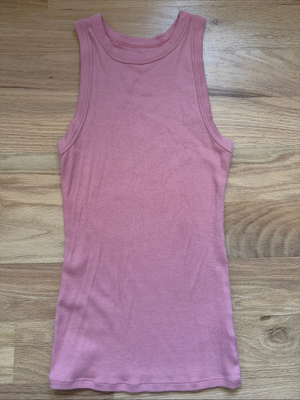 A NEW DAY Set of Three Ribbed Tops in Teal, Mauve, and Sage women's sz XS - Picture 4 of 14